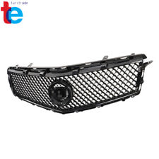 For 2013 2014 Cadillac ATS Front Bumper Grille Mesh Honeycomb Glossy Black picture