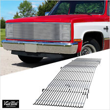 Fits 1981-1987 Chevy GMC C/K Pickup Phantom Upper Stainless Chrome Billet Grille picture