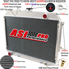 ASI 3 Row Radiator for 70-74 Dodge Challenger/Charger/Plymouth Road Runner 68-72 picture