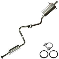 Stainless Steel Resonator Muffler Exhaust System Kit fits: 2007-2012 Sentra 2.0L picture