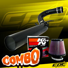 For 11-20 Chrysler 300 3.6L V6 Black Cold Air Intake + K&N Air Filter picture