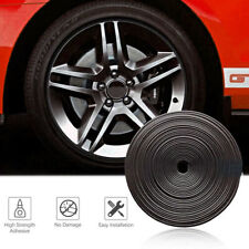 Car Wheel Hub Rim Edge Protector Ring Tire Guard Sticker Line Rubber Strip 26Ft picture