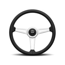 MOMO Steering Wheel Retro Leather 360mm RET36BK2S 