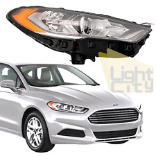 For 2017-2020 Ford Fusion Passenger Halogen Headlight with Bulbs (LED DRL) RH picture