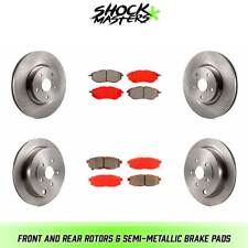 Front & Rear Rotors & Semi-Metallic Brake Pads for 2006-2007 Subaru B9 Tribeca picture