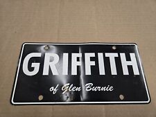 Griffith Glen Burnie Maryland MD Car Dealership Dealer License Plate Tag Logo  picture