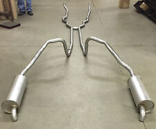 1964-1965 FORD THUNDERBIRD DUAL EXHAUST, ALUMINIZED WITHOUT RESONATORS, 390 C.I. picture