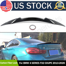 Carbon Look Rear Trunk Lip Spoiler Wing For BMW 4Series F32 428i 430i 435i Coupe picture
