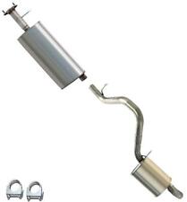 Stainless Steel muffler resonator pipe exhaust system kit Fits 02-05 Envoy 4.2L picture