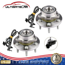 2X Front Wheel Hub Bearing For 07-14 Chevy GMC Cadillac SUV & Pickup 4x4 515096 picture
