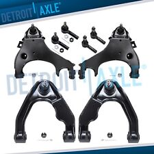 4WD 8pc Front Control Arms Tie Rods Supension Kit for 2000-2004 Xterra Frontier picture