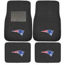 New 4pcs NFL New England Patriots Car Truck Front Rear Carpet Floor Mats Set picture