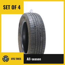 Set of (4) Used 225/60R18 Goodyear Reliant All-season 100V - 7.5-8.5/32 picture