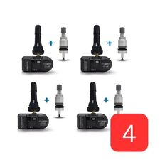 Set of 4 TPMS Sensors Kit HTS-A78ED for 2012-2019 Toyota Yaris 315MHz Frequency picture