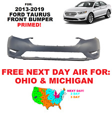 Front Bumper Cover Primed For 2013 2014 2015 2016 2017 2018 2019 Ford Taurus picture