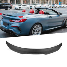 Rear Trunk Lip Spoiler Wing Lid DRY Carbon Fiber For BMW 2020UP G14 F91 M8 840i  picture