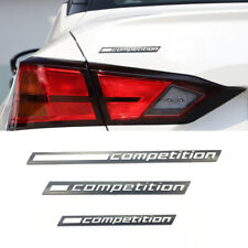 Metal Competition Car Trunk Rear Side Emblem Badge Decal Sticker For M series picture