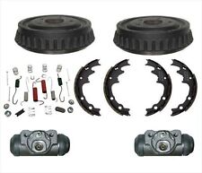 Rear Brake Drums Shoes Wheel Cylinders Kit For Ford Ranger Bronco II w/ 9