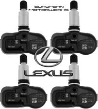 SET OF 4 OEM 04-16 LEXUS CT200h ES350 GS350 GS430 TPMS Tire Pressure Sensors Kit picture