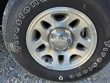 Used Wheel fits: 2011 Ford Ranger 15x7 aluminum 10 tear drop holes Grade C picture