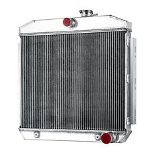 3 Row Aluminum Radiator For 55-57 1956 Chevy Bel Air Nomad One-Fifty 210 Two-Ten picture