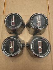 Set of (4) 1972-88 Oldsmobile Cutlass 442 Rally Wheel Center Caps OEM GM 416393 picture
