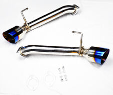 Burn Stainless Straight Axle Back Muffler Exhaust for Nissan 370Z 2009-2021 picture