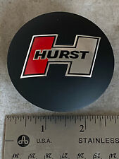 HURST Racing Wheels Matte Black Wheel Rim Hub Cover Center Cap CHT327SB C147HS picture