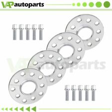 4pcs 10mm Thick Wheel Spacers 5x100 & 5x112 For VW Golf Jetta Audi A4 A6 Quattro picture
