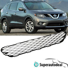 Front Bumper Black Mesh Lower Grille Grill For Nissan Rogue 2014-2016 picture