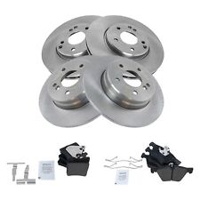 For Mercedes-Benz CLK320 00-03 Front & Rear Disc Brake Kit w Semi-Metallic Pads picture