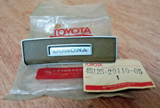 NOS GENUINE Toyota Corona 81-82 steering wheel emblem badge logo picture