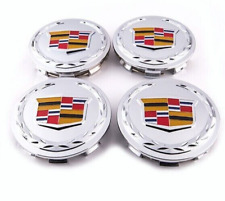 4pc Wheel Center Hub Caps Rim Chrome Color Emblem For Cadillac Escalade EXT ESV  picture