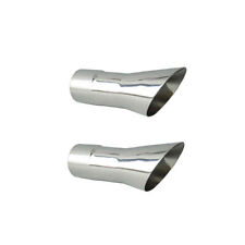 68-72 2.5in Olds 442 Trumpet Exhaust Tips picture