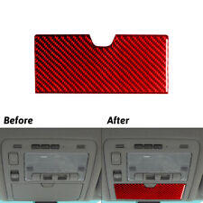 Red Carbon Fiber Overhead Console Panel Trim Cover For Lexus RX330 RX350 04-09 picture