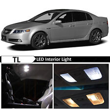 15x White Interior + License Plate LED Lights Package Kit for 2004-2008 Acura TL picture
