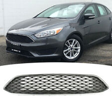 Fit 2015 2016 2017 2018 Ford Focus Front Bumper Upper Chrome Grille Grill picture