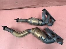 BMW E85 Z4 E46 M54 Engine Exhaust Manifold Headers Muffler Pair OEM 85K Miles picture