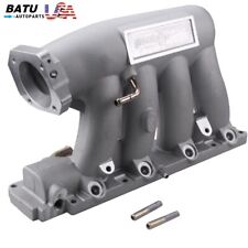 K-series Intake Manifold for 06-11 Honda Civic 04-08 Acura TSX K24A2 Silver picture