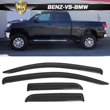 Fits 07-21 Toyota Tundra Double Cab Window Visors 4Pc Set picture