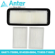FITS For Kubota 6A671-75090 T1855-71600 014520-0804 new Cabin Air Filter Kit picture