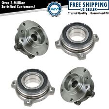 Front & Rear Wheel Bearing & Hub Assembly Kit Set of 4 for BMW 5 Series picture