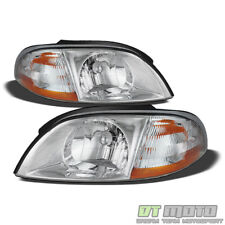 1999-2003 Ford Windstar Replacement Headlights Headlamps 99-03 Pair Left+Right picture