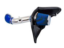 BCP BLUE 2010-2011 Camaro 3.6L V6 Heat Shield Cold Air Intake Induction Kit picture