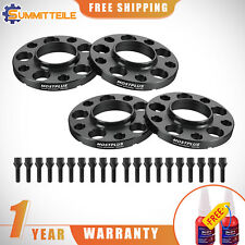 4pcs 5x120mm Wheel Spacers & 20 Bolts M14x1.25 For BMW M3 320i 428i 528i 535i picture