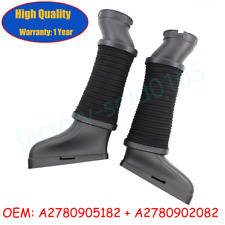 1 Pair Left + Right Air Cleaner Intake Duct Hose For 12-17 Benz E550 Cls550 /E63 picture