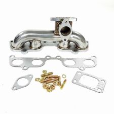 Turbo Exhaust Manifold Header For Toyota Tacoma Hilux 2.4L 2RZFE 2.7L T3 Flange picture
