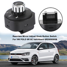 Rearview Mirror Adjust Knob Button Switch For VW POLO 6R 6C hatchback 6RD959565B picture