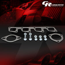 EXHAUST MANIFOLD HEADER GASKET COMPLETE SET FOR 91-94 NISSAN 240SX 2.4L DOHC picture