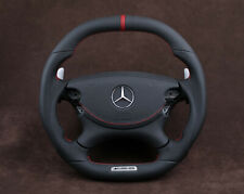 Mercedes custom steering wheel sl55amg e55amg cls55amg clk55amg flat top&bottom picture